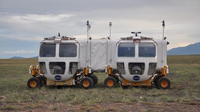 Space Exploration Vehicles docked (2010)