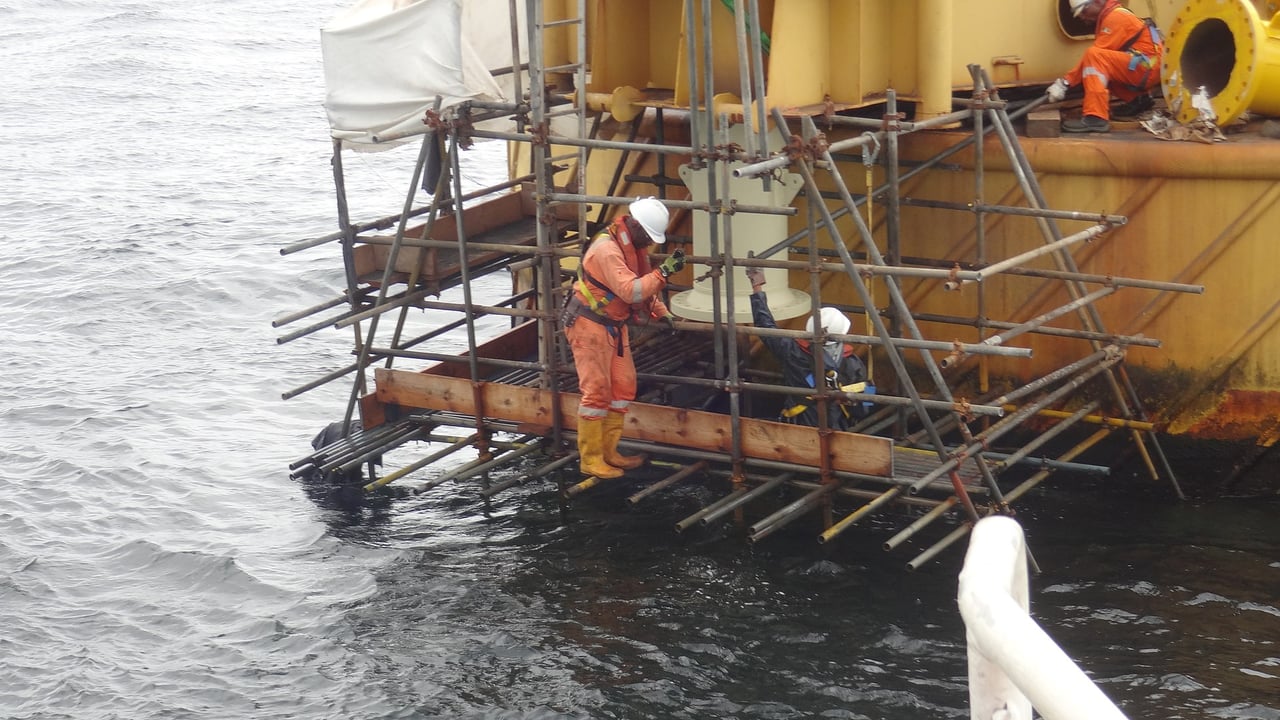 WINDFALL ENGINEERING AT WORK OFFSHORE NIGERIA