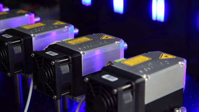 In-depth view of advanced laser equipment used for precise engraving and cutting.
