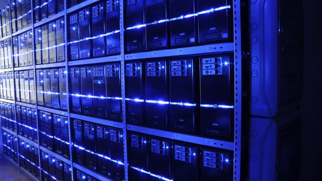 Illustrative image: BalticServers data center