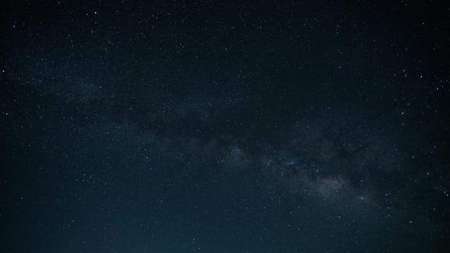 A breathtaking view of the Milky Way across a starry night sky, ideal for backgrounds.