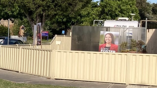 Mulgrave by-election Labor poster November 2023