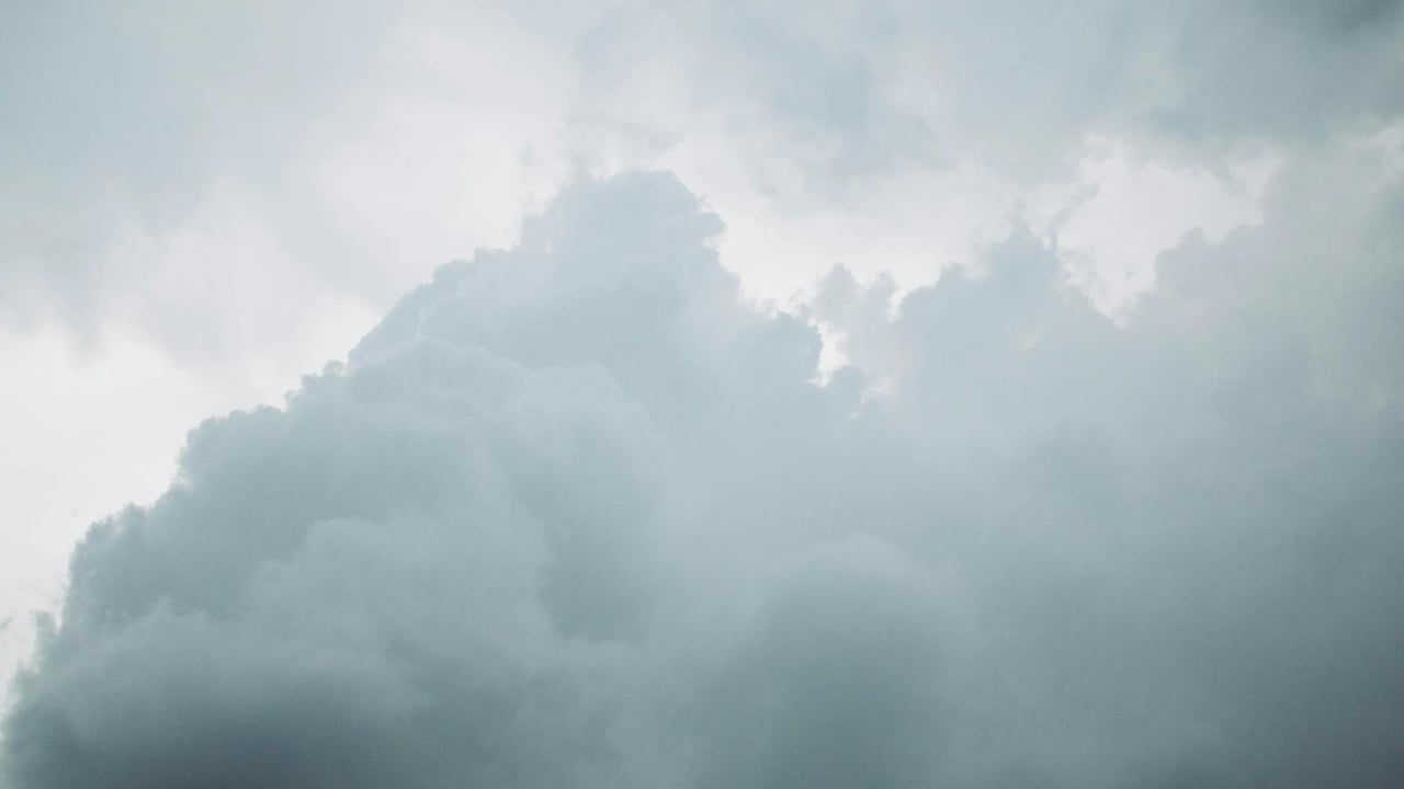 A moody cloudscape capturing the drama and beauty of the sky in Karachi, Pakistan.