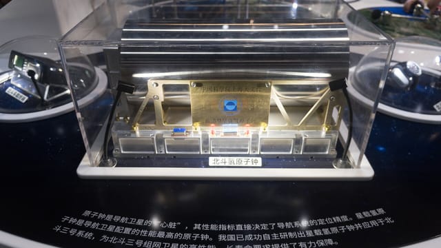 Beidou atomic clock at CSTM 02