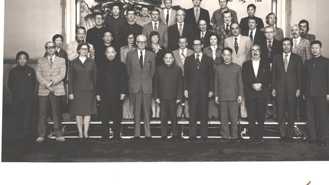CBC-SRC 1974 Canadian Media Delegation to China, with Deng Xiaoping Ping and Laurent Picard
