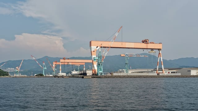 Mitsubishi Heavy Industries Nagasaki Shipyard & Machinery Works, Nagasaki, 20240814 1550 3490