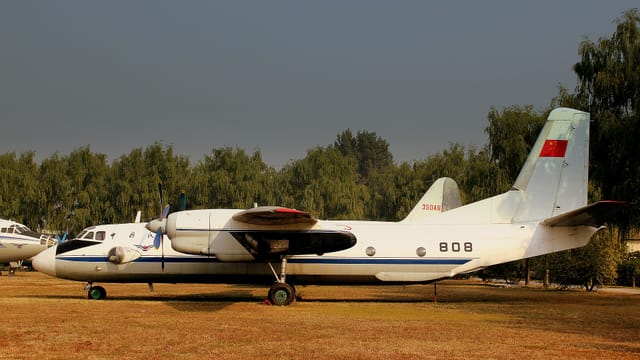 AN 24 CHINESE AIR FORCE DATANSHAN AVIATION MUSEUM BEIJING CHINA OCT 2012 (8237758686)