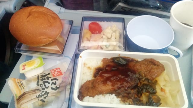China Airlines Economy Meals 20150421