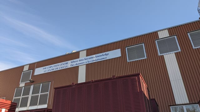Illustrative image: CERN data centre