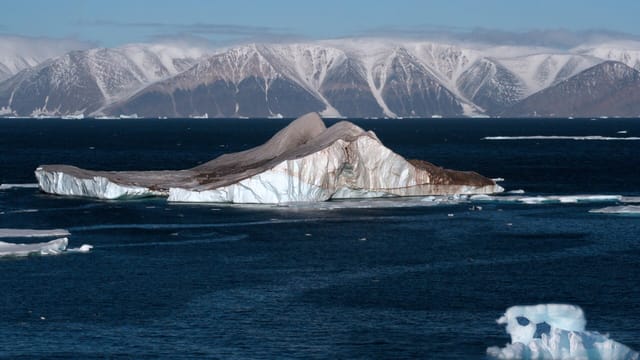 Icebergs in the High Arctic - 20050907