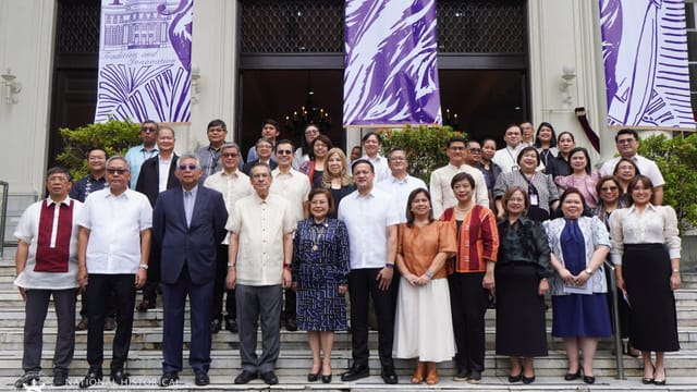 Group photo at the unveiling of the Supreme Court historical marker - NHCP - 2