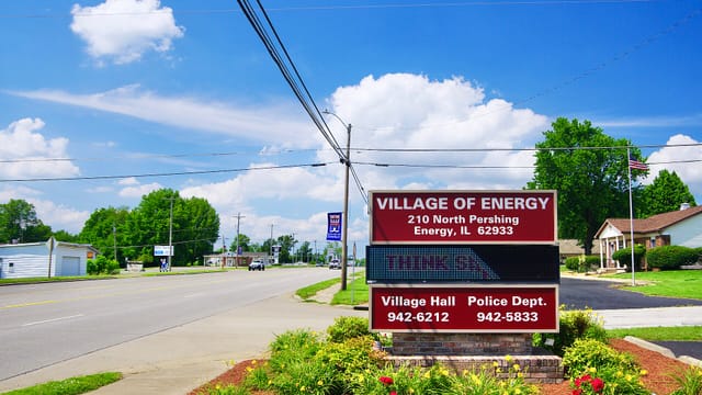 Energy-village-sign-il