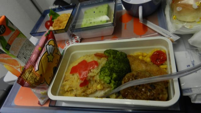 China Airlines Economy Class Meal (Tokyo (Narita) ~ Honolulu)