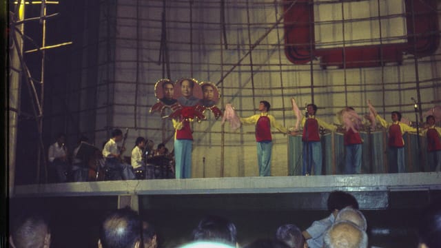 China-1978 Political Theatre Paul Burns