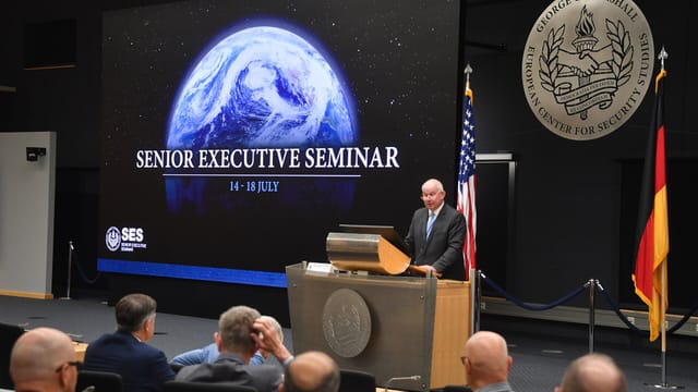 Marshall Center Senior Executive Seminar Focuses on Defense Strategy (9182193)