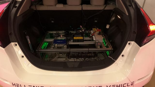 Hellenic Autonomous Vehicle (Rear view)